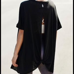 Free people movement tie back top